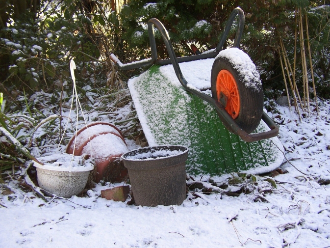 moestuin december